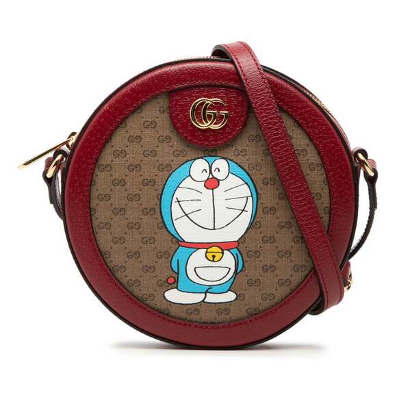 Gucci Handbags - GUCCI Authentic Brown Leather Shoulder Bag